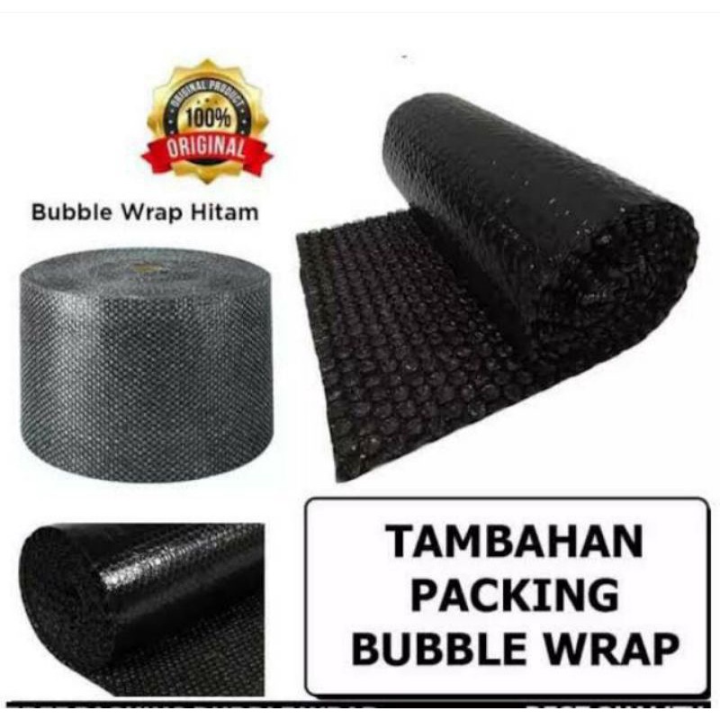 Extra Bubblewrap tambahan keamanan packing