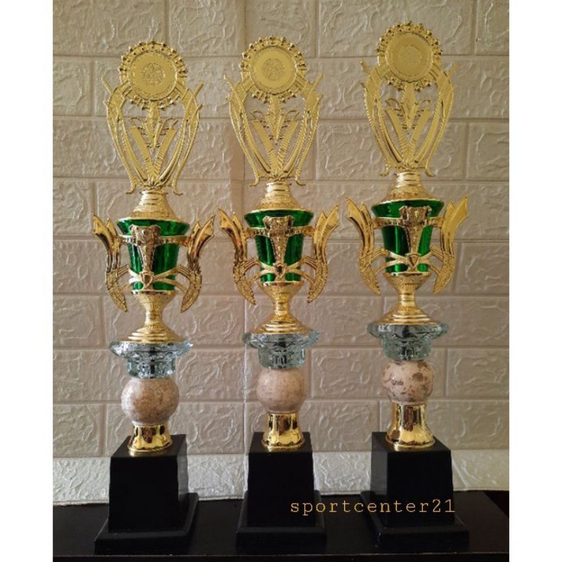 TROPHY/PIALA  MARMER PIALA BATU ONIX TELUR DAN KACA