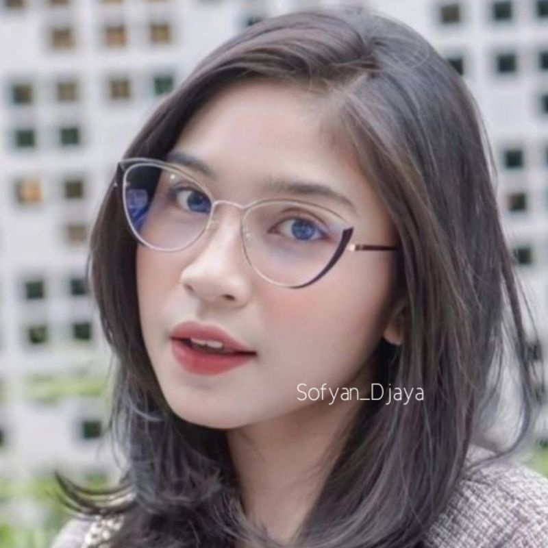 FREM KACAMATA CAT EYE 95721 GRATIS LENSA ANTIRADIASI