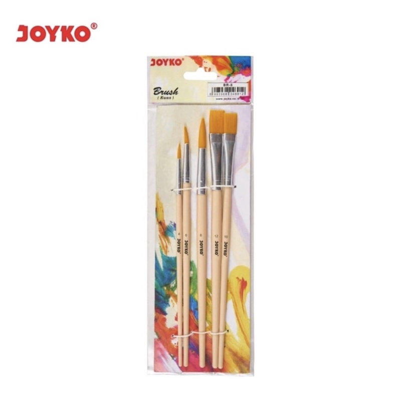 

KUAS LUKIS JOYKO BR 5 / KUAS LUKIS MURAH BR-5