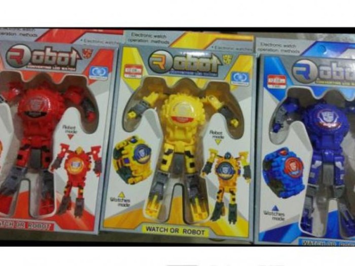 Jam Tangan Robot - Tobot Jam Tangan