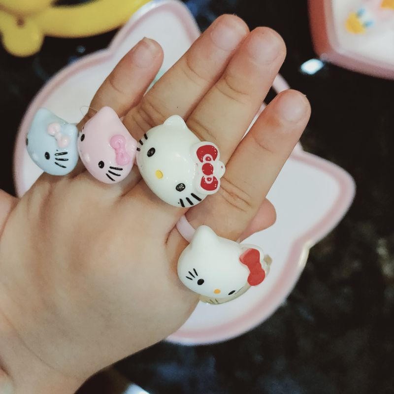 [ORGM] Aksesoris Anak Cincin Princess Set 20pc kotak love