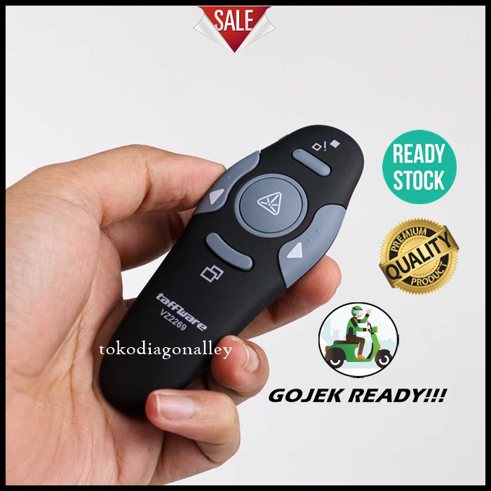 Laser Pointer Remote Presentasi Rapat Presenter Seminar Wireles Remot Konek Laptop Komputer Wireless Murah