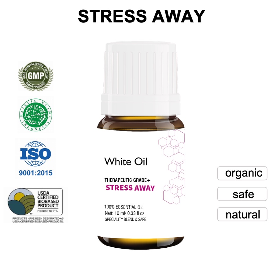 Stress Away Essential Oil Aromaterapi By White Essential