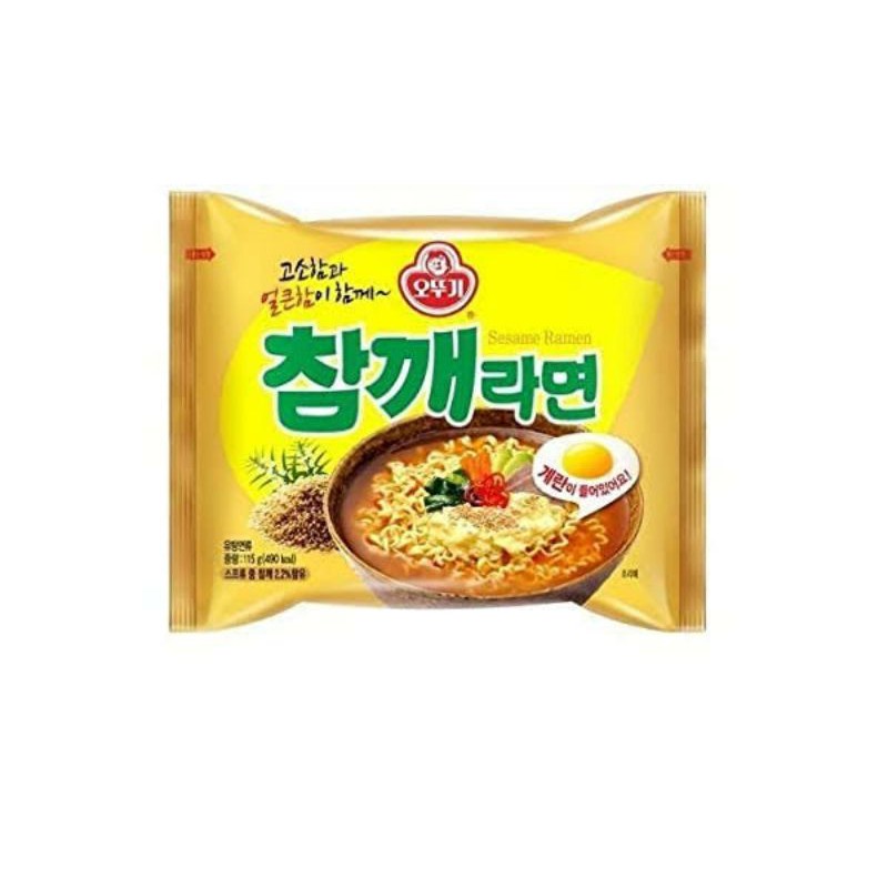 

Ottogi Chamke Ramyun 180gr - Sesame Ramyun - Mie Instan Korea