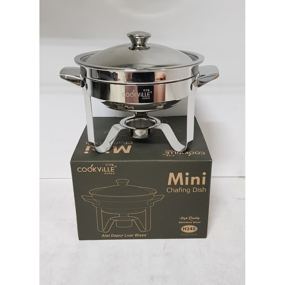 Mini Chafing Dish Cookville / Panci steamboat shabu-shabu