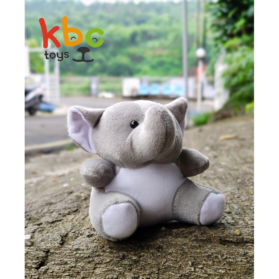 Boneka Capit Gajah Murah Ukuran 15 CM murah untuk buket wisuda / boneka mini / boneka buket / boneka