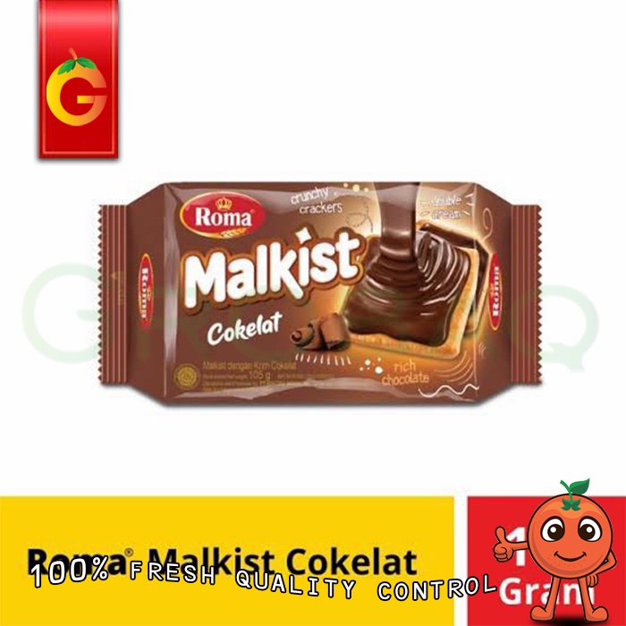 

MALKIST ROMA COKELAT 105 GRAM