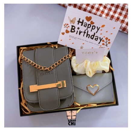 

Paket Simplicity Gift Box - Hadiah Kado Ulang Tahun Tas Wanita Istri - Hampers Tas Wanita