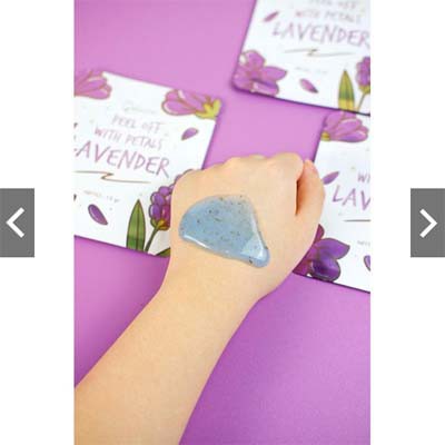 [BPOM] Masker PEEL OFF WITH PETALS BY LEA GLORIA ISI 15 GRAM