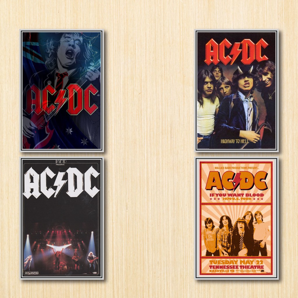 Poster Band ACDC A3+ 48x32CM