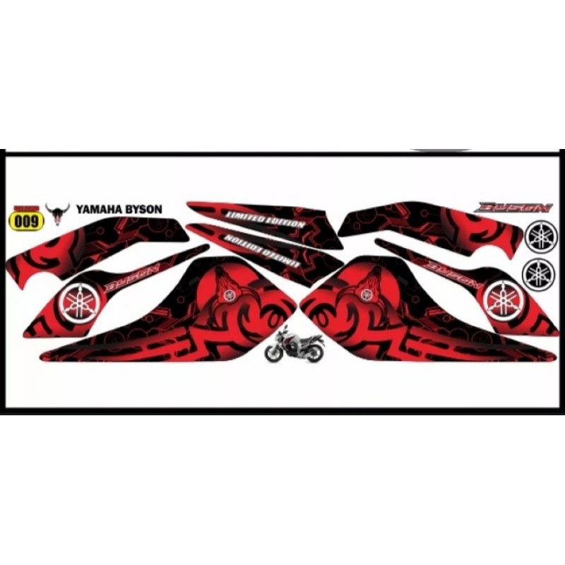 striping byson / decal byson / variasi byson