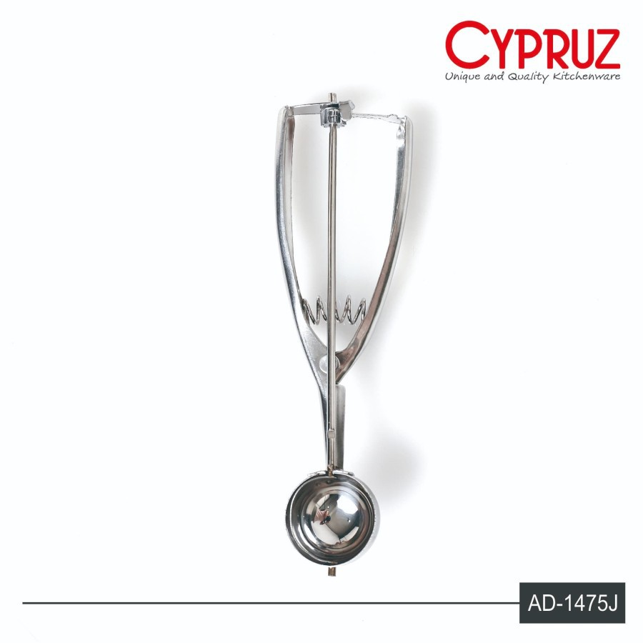 CYPRUZ AD 1475 J - Ice Cream Scoop Stainless 5 cm