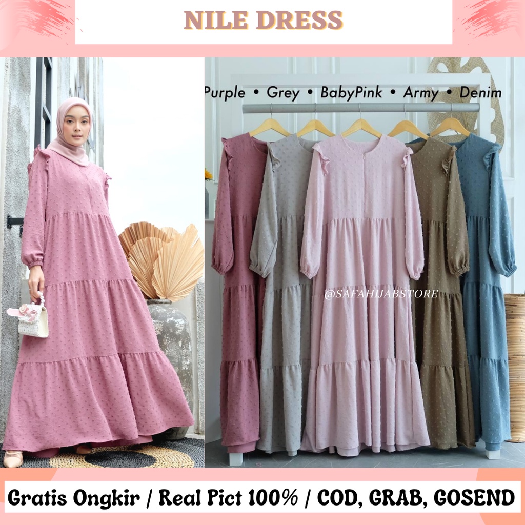 NILE DRESS / DRESS KONDANGAN / DRESS PESTA