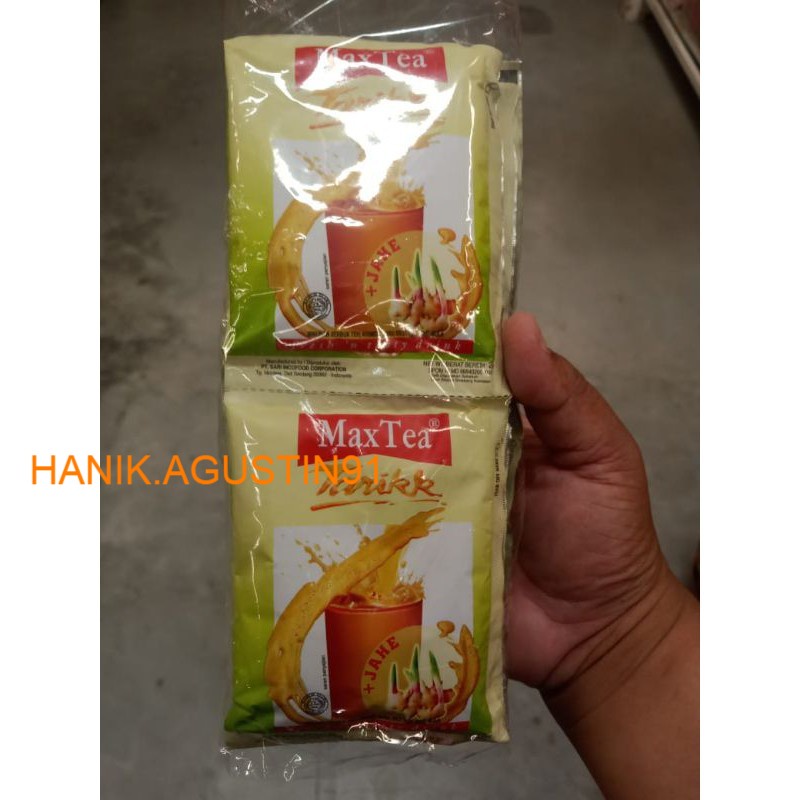 

Maxtea TEH TARIK Jahe isi 10 Pcs SS91