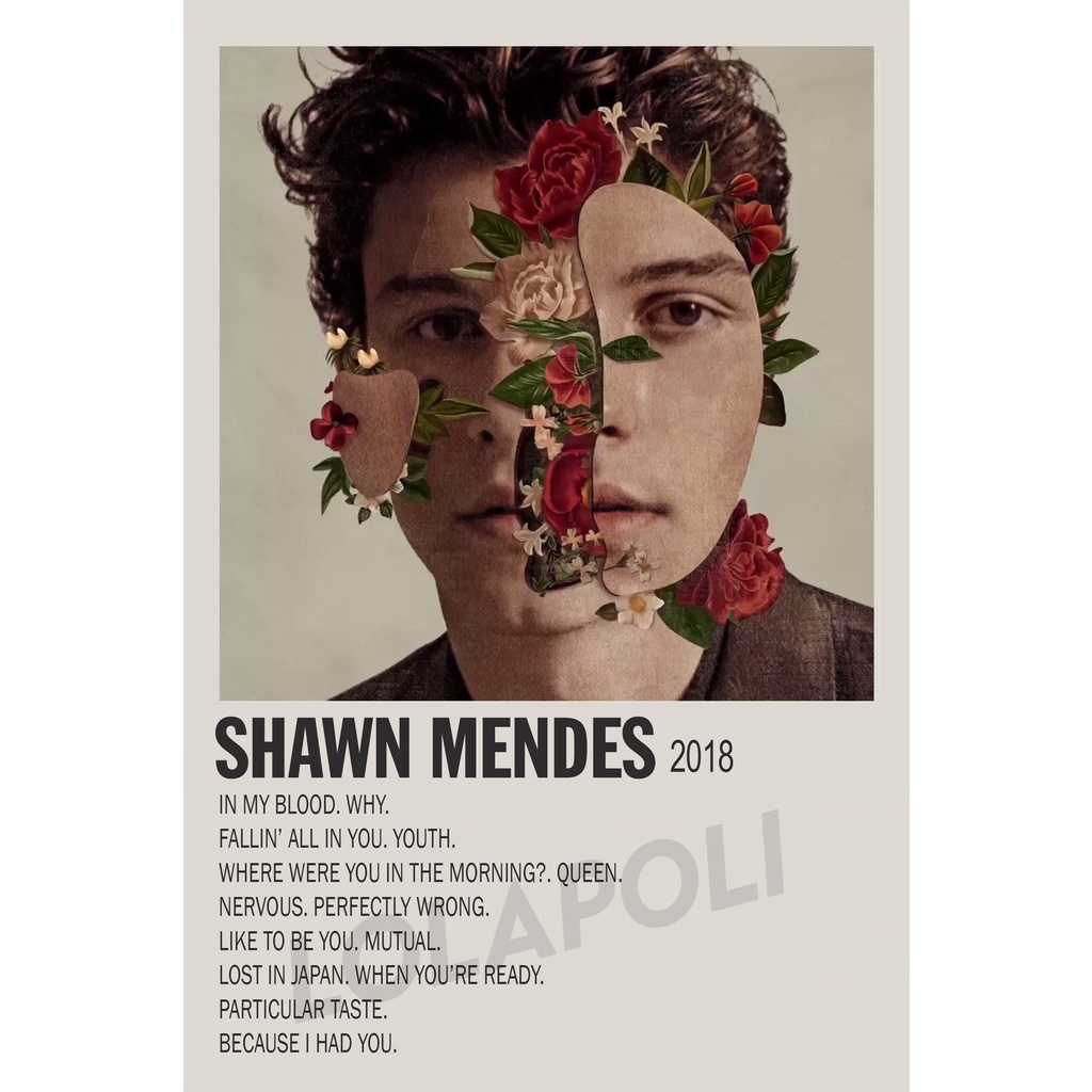 Poster Cover Album Shawn Mendes - Shawn Mendes