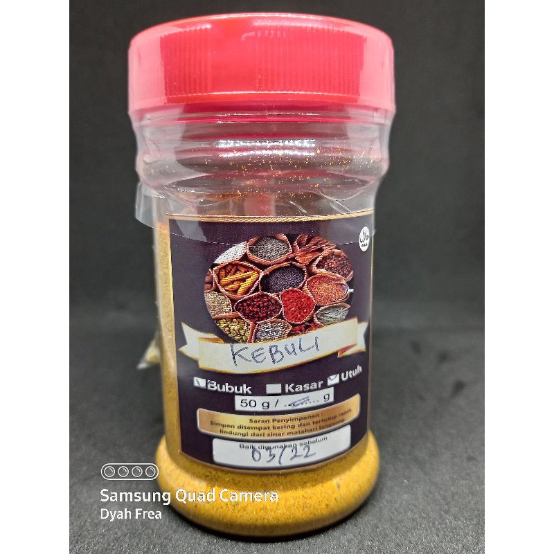 

BUMBU NASI KEBULI BUBUK 50GR