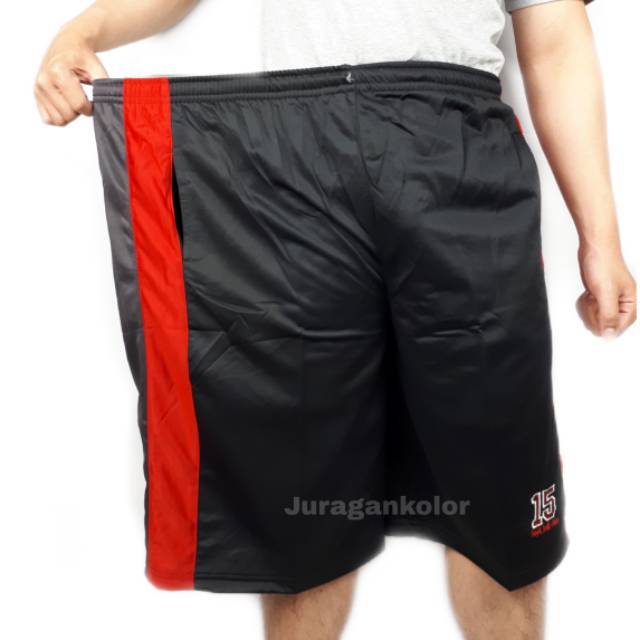 Celana Pendek Pria Olahraga Sport Training Super Big Size Jumbo -DDRA