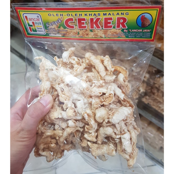 

Keripik Ceker Lancar Jaya khas Malang