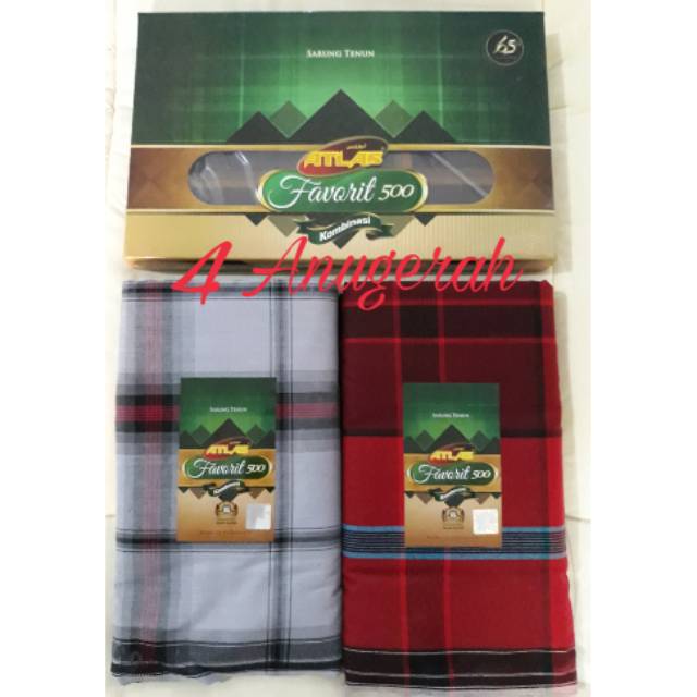 Sarung Atlas Favorit 500 Kombinasi