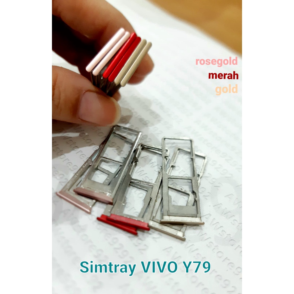 Slot Tempat Dudukan Kartu Simcard VIVO Y79 Sim card Lock Simtray Sim Tray VIVO Y79