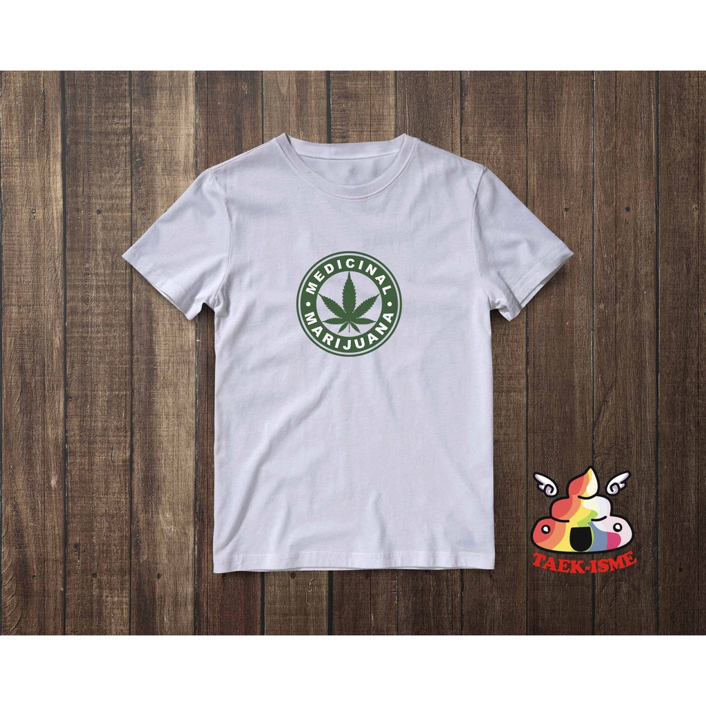 Kaos/ Baju/ Tshirt Pria, Lelaki, Ganja, Cannabis, Marijuana U