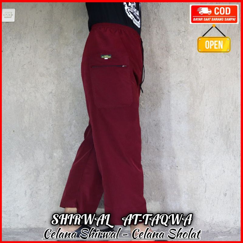 CELANA SIRWAL M L XL XXL / PANGSI/ SHOLAT/ SILAT/ KOMPRANG/ CELANG PANJANG PRIA