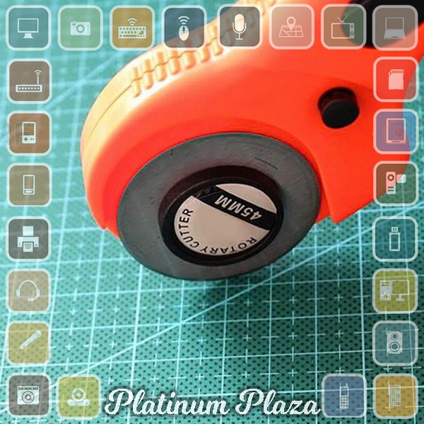 Cutter Rotary Roller Blade 45mm - Orange`EXRMB7-