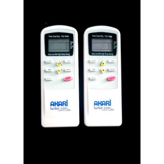 REMOT AC AKARI TURBO COOL