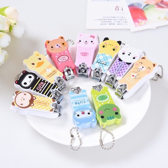 gunting kuku karakter lucu cartoon nail clipper manicure pedicure bs ss097