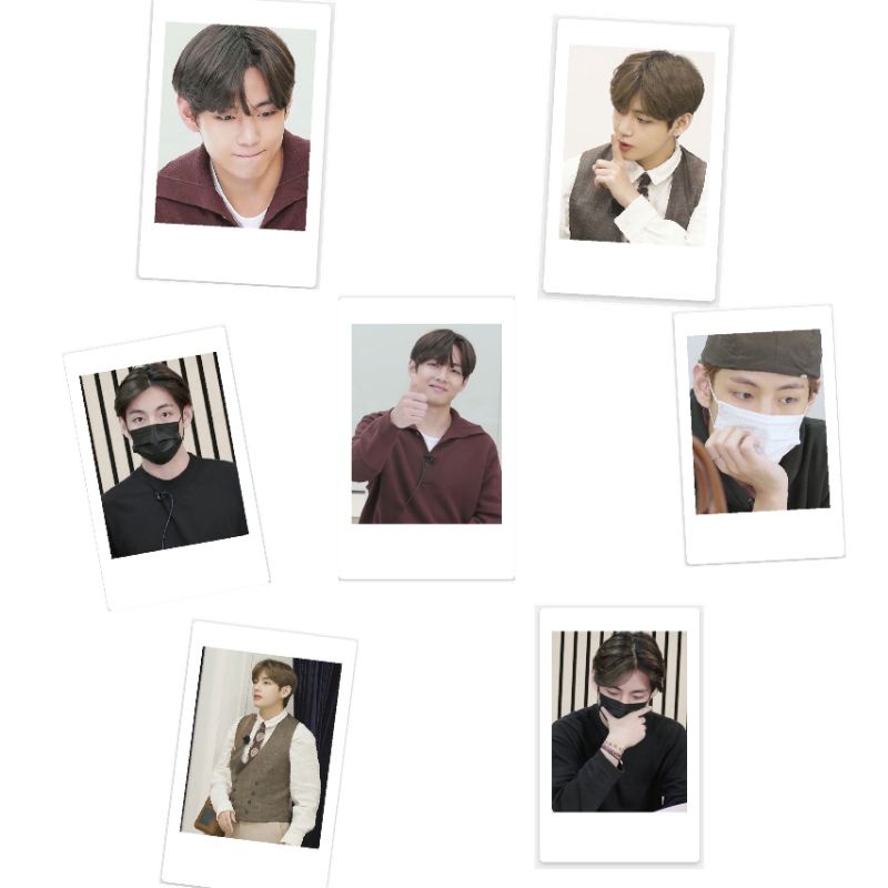 ARTIST MADE COLLECTION V - MAKING LOG V - POLAROID BTS - KIM TAEHYUNG - POLAROID V BTS - POLAROID IN