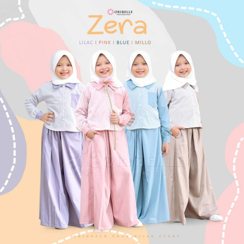 SETELAN CELANA MOM &amp; KIDS ZERA BY ORIBELLE