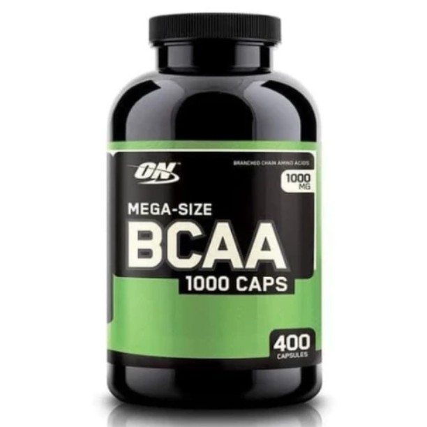 ON OPTIMUM NUTRITION BCAA 1000 MG 400 CAPSULES KAPSUL BKN BUBUK 1000mg PRE POST WORKOUT WHEY PROTEIN