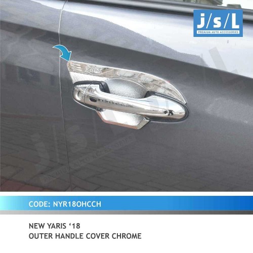 Mangkok Pintu mobil New Yaris 2018 Chrome