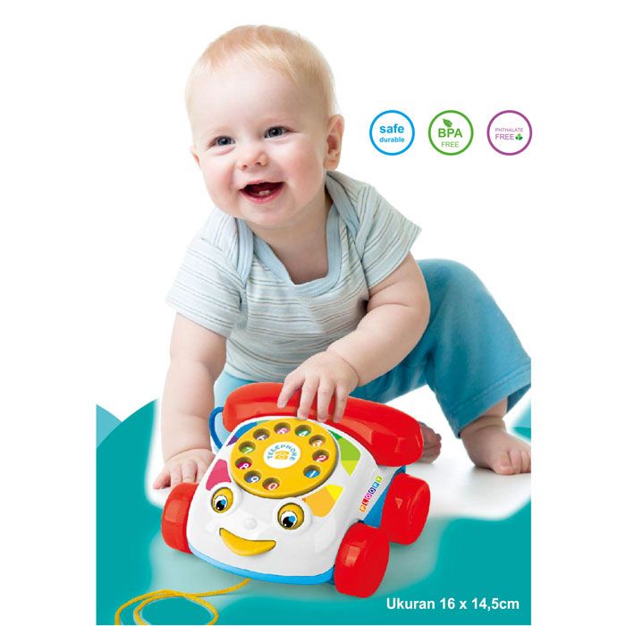 PLOOPY PULL ALONG PHONE 9M+ / PP21162 (MAINAN BABY)