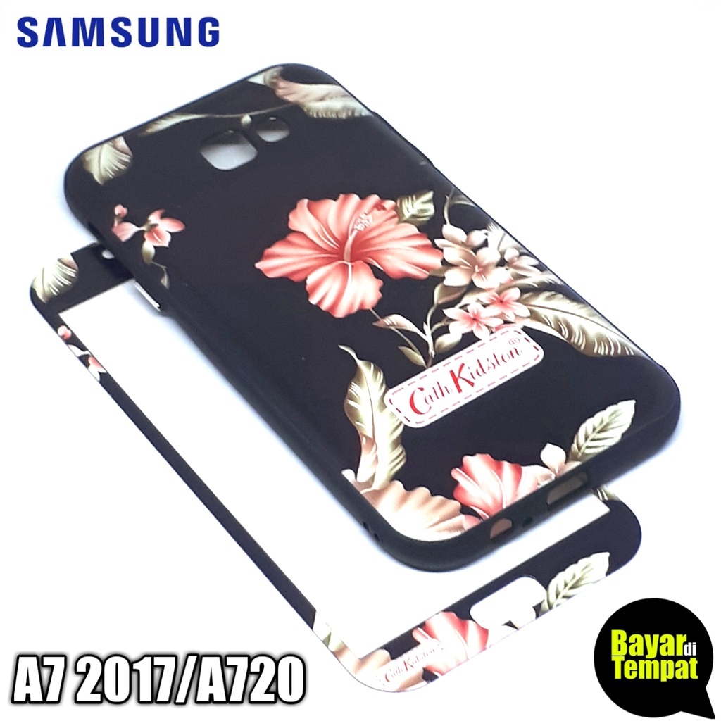 Case Hp Motif Bunga For Samsung A7 2017/A720