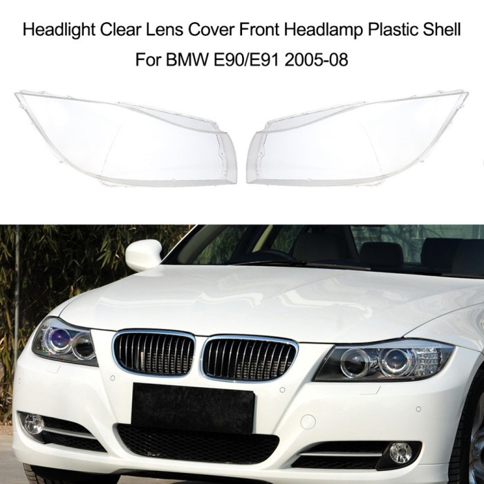 Headlight Headlamp Mika Lampu Depan BMW Seri 3 E90 E91 2004-2008