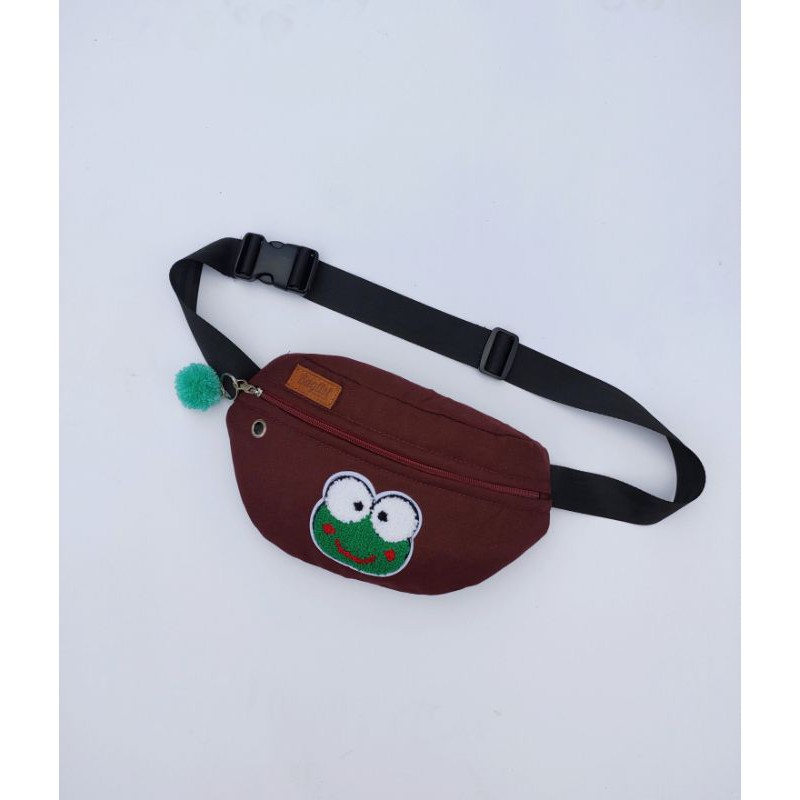 Waist Bag Baglist Patch Tas Sepeda COD Pinggang Bordir