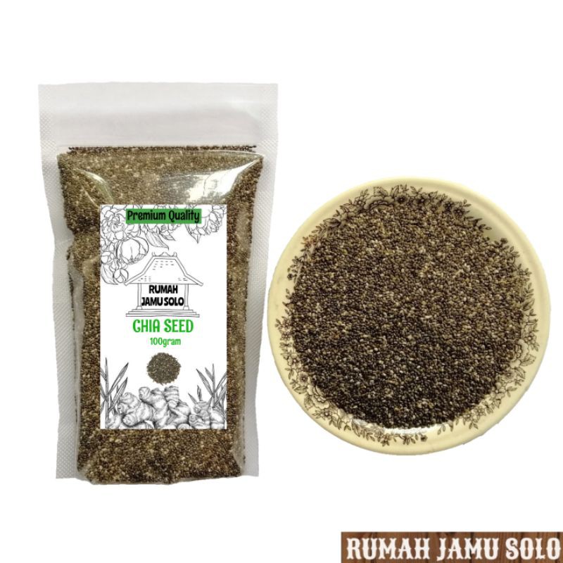 

100gr Black Chia Seed / Rempah / JSR ORGANIK 100% PREMIUM QUALITY