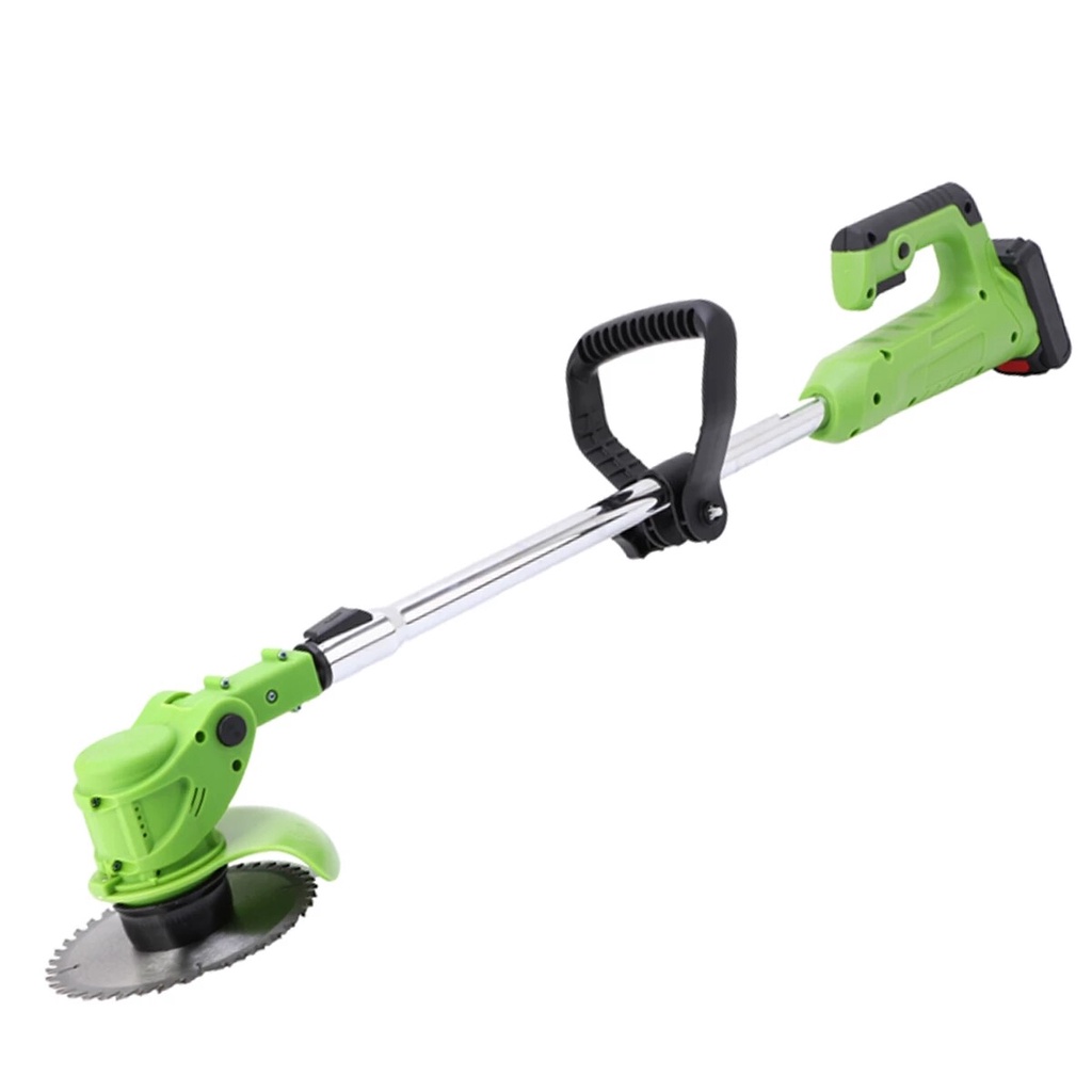 Mi.more Mesin Potong Rumput 48V Cordless Lawn Mower Electric Grass Trimmer With 2pcs Li-ion Batteries