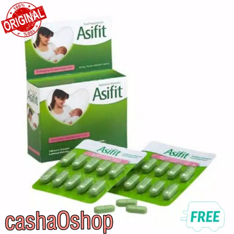 ASIFIT 1 BOX ISI 30 KAPSUL ED 2024 KEMASAN BARU Exp 2024