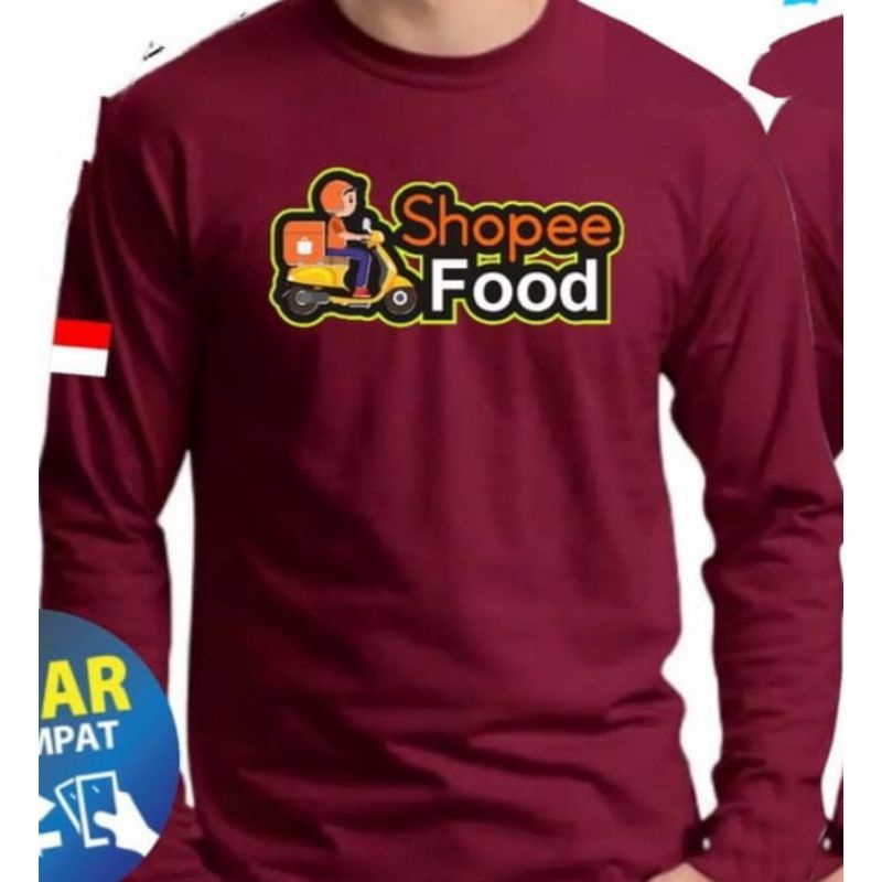 BAJU LENGAN PANJANG BAJU OJOL/BAJU FOOD-SHO- PEE/NAIK MOTOR/BAJU MURAH