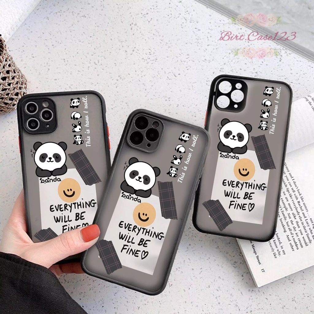 SOFTCASE DOVE HYBRID CUSTOM BABY PANDA OPPO VIVO SAMSUNG REALME XIAOMI IPHONE INFINIX FOR ALL TYPE BC6449