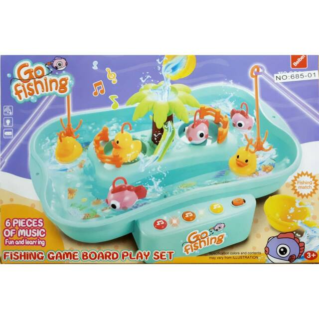 Mainan Pancing Go Fishing Game Board Play Set