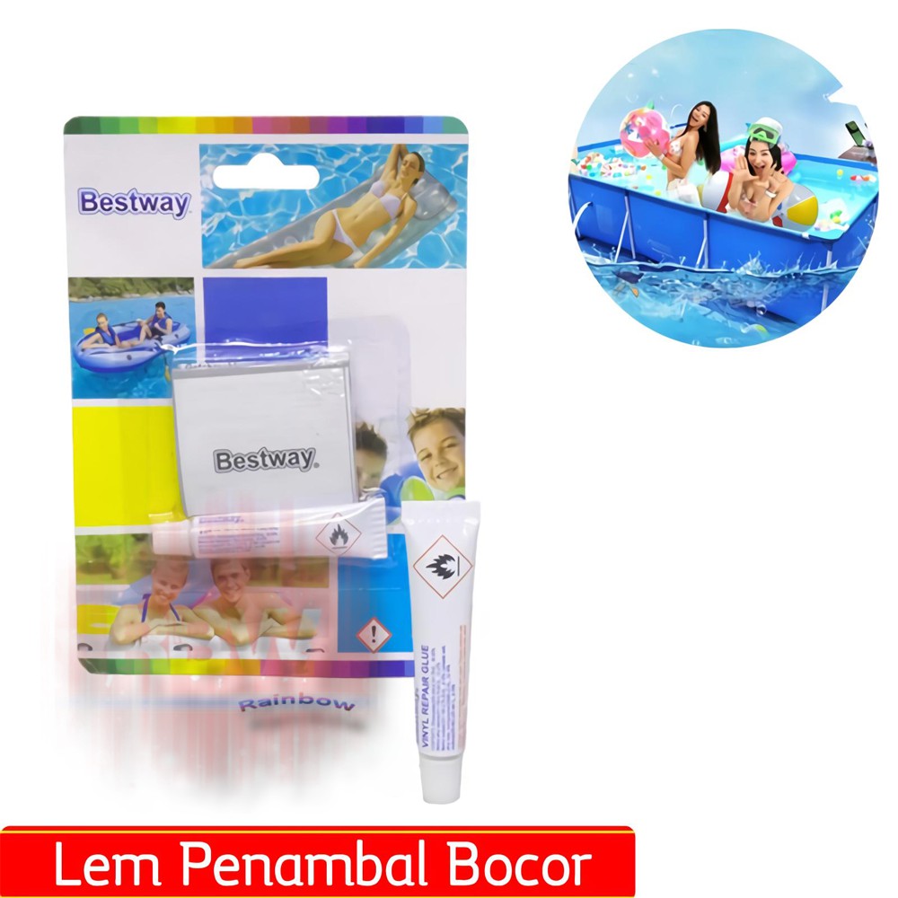 LEM TAMBAL KOLAM RENANG ANAK / LEM KOLAM RENANG ANAK / PENAMBAL KOLAM RENANG ANAK / ALAT TAMBAL