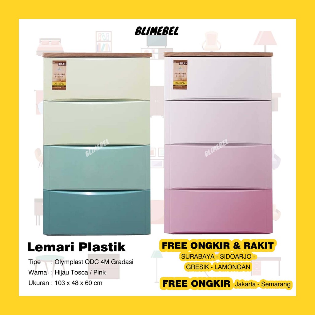  100 FREE ONGKIR JAWA Blimebel Drawer Olymplast  ODC 