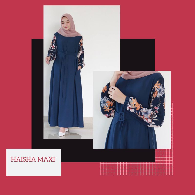 HAISHA MAXI GAMIS DRESS CORINA SWEDING