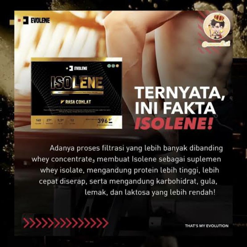 EVOLENE ISOLENE EVOLENE WHEY PROTEIN ISOLATE WHEY PROTEIN 396 GR WHEY PROTEIN ISOLATE