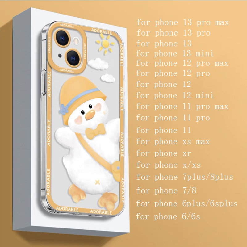 Soft Case Silikon Transparan Shockproof Cover IPhone 13 11 12 Pro Max Mini XS X XR 7 8 6 6S Plus