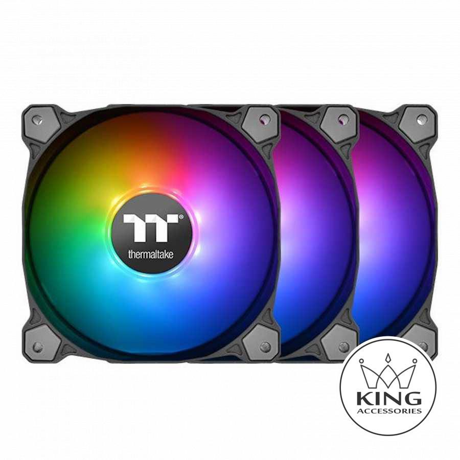 Thermaltake Pure Plus 14 Rgb Tt Premium Radiator Fan 3 Fan Pack Shopee Indonesia